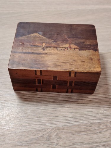Vintage japanese puzzle box - japanese,