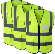 Hi Vis Viz Visibility Vest