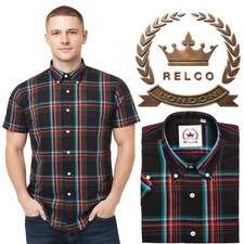 Relco Men's Black & Red Tartan