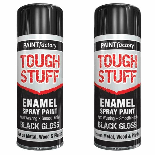 Tough stuff enamel black - enamel,