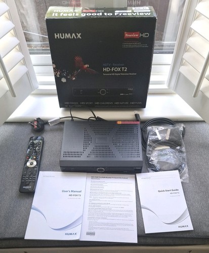 Humax fox freeview hd - t2,