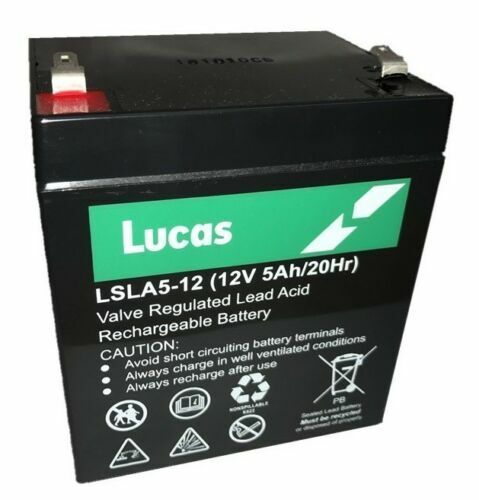 Lucas 12v 5ah agm gel - lucas, 5ah(