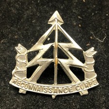 Original WW2 British Army Reconnaissance Corps Cap Badge