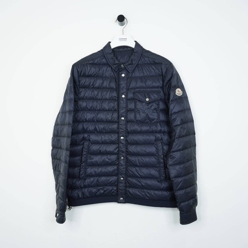 Moncler navy button down - moncler,