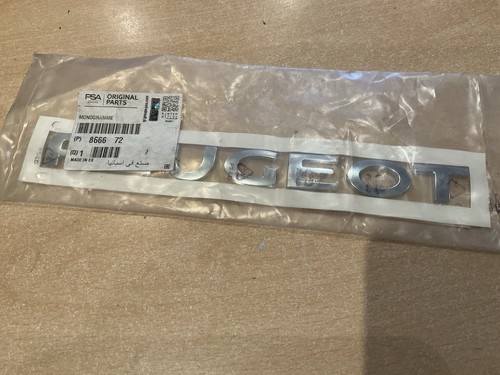 Genuine peugeot front grille - genuine,