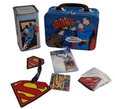 Superman lunch box, money box