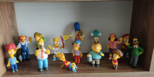 Simpsons Cartoon Action Figures Toy Funny Homer Marge Bart PVC Doll 14Pcs Models