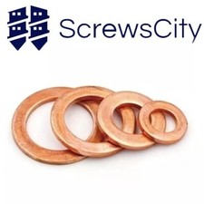 Metric Copper Sealing Washers