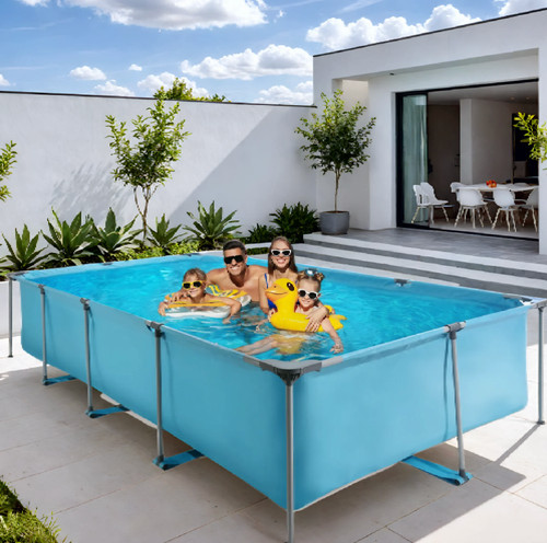 15ft above ground - ground, swimming