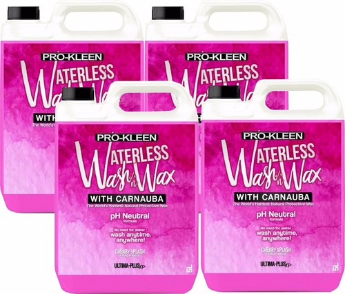 Prokleen waterless wash wax - waterless,