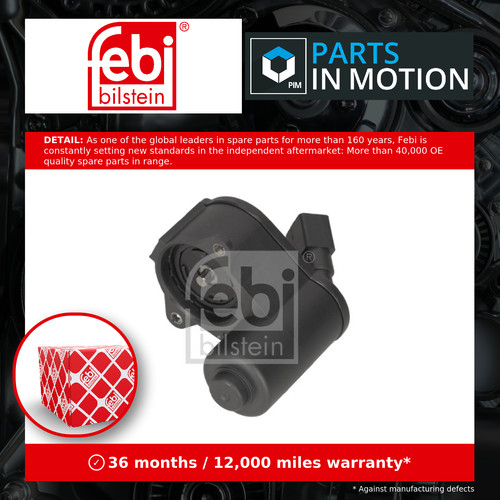Brake caliper servo motor - , fits