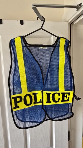 Nypd blue safety vest size - blue,