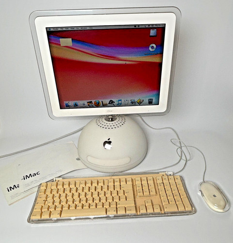Vintage apple imac computer - apple,