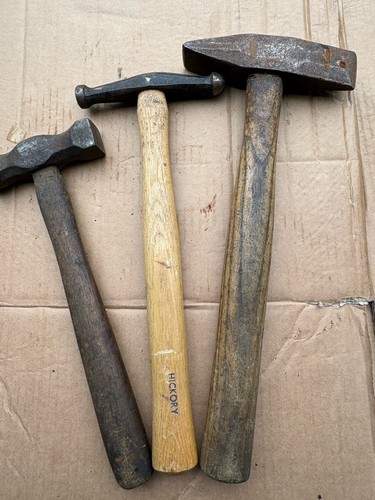 Vintage panel beating - panel, hammers