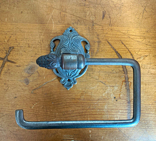 Vintage silver metal toilet - vintage,