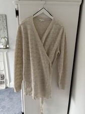 H&M Mama Cream Cardigan Size L