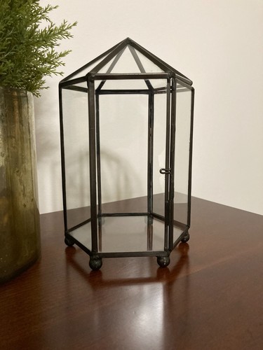 Geometric glass terrarium - geometric,
