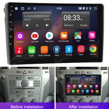9" Android 13 Car Stereo For Vauxhall Astra H Zafira B 2005-2014 Sat Nav GPS WIFI BT RDS