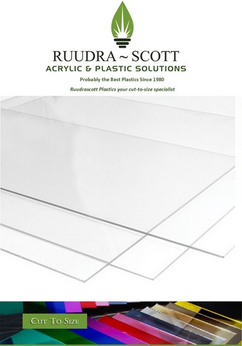 Clear acrylic perspex - clear,