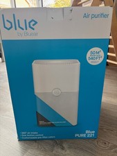 BNIB Blueair Blue Pure 221 Air Purifier in Blue.