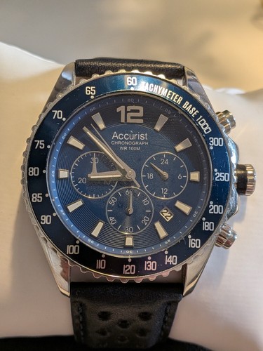 Accurist chronograph wr100m - accurist,