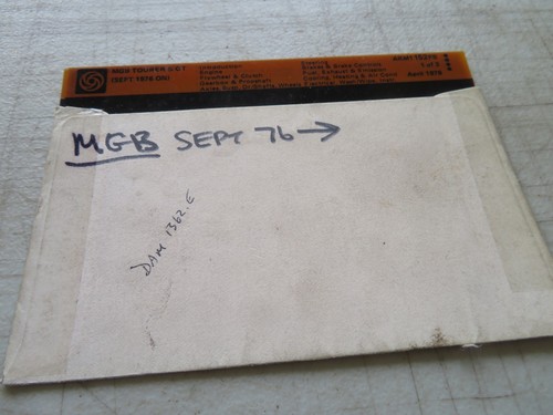Mgb 1976 parts micro - ,
