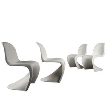 Vitra Panton Chairs Design Verner Panton Plastic 1980s-1990s Originals