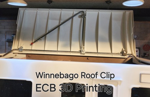 Ecb printing roof clip for - 3d,