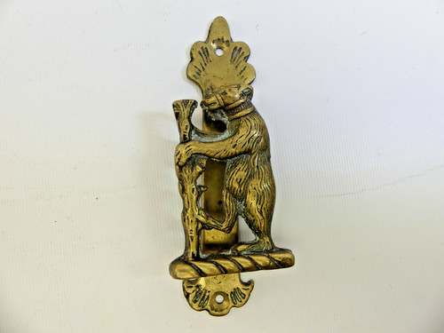 Brass bear door - (refjoh2),