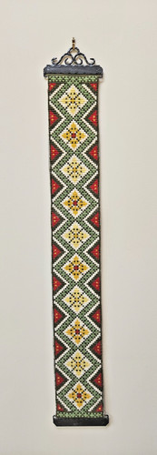 Swedish embroidered bell - , pull