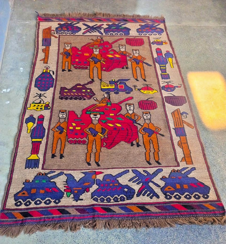 Hand made afghan - made, rug