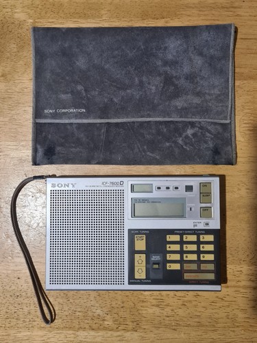 Sony icf 7600d world - world, band