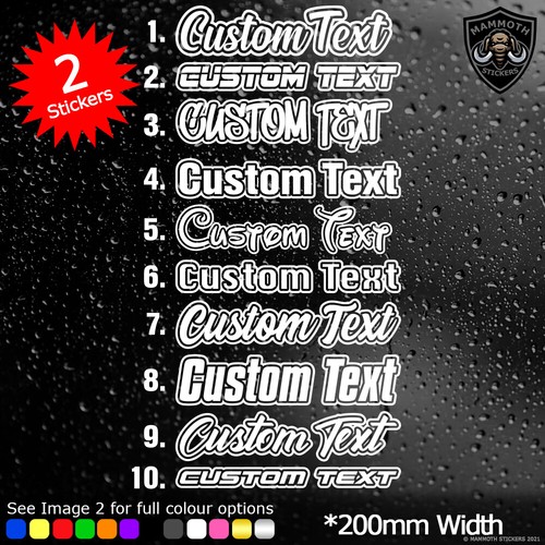 Outlined custom text - outlined,