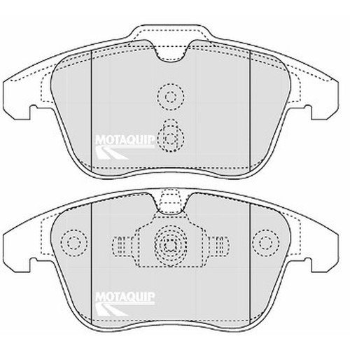 Brake pads set for volvo - brake, s60