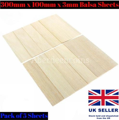 Balsa wooden plate - 5,