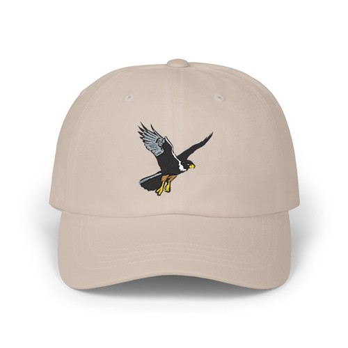 Bat falcon embroidered raptor - falcon,