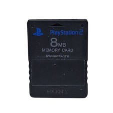 Sony PlayStation 2 8MB Memory Card MagicGate SCPH-10020 BLACK Made In China