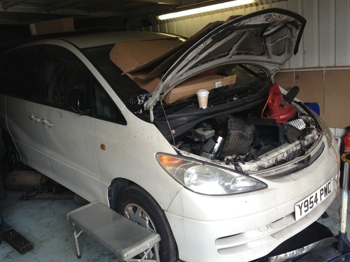 Toyota previa estima aeras - previa,