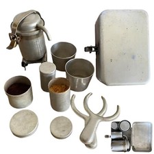 Extra RARE Collectors Camping Coffee Kit, Vintage Espresso Maker Set For Travel