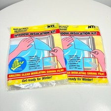 2 X WINDOW INSULATION KIT HOME