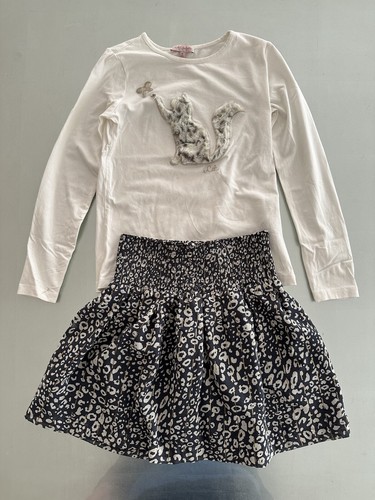 Lili gaufrette skirt - gaufrette, top