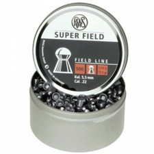 RWS SUPER FIELD LINE .22 PELLETS 1.03g KAL 5.5mm TIN OF 500