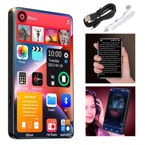 0in screen mp3 player - mp3, mp4