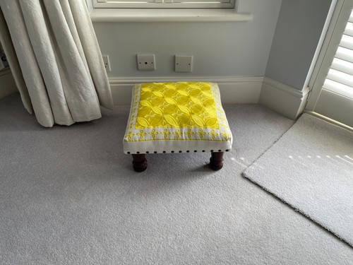 Vintage style footstool - style,