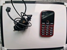 Doro 1380 Red Mobile Phone – Vodafone  Amazing Condition – Big Button Feature