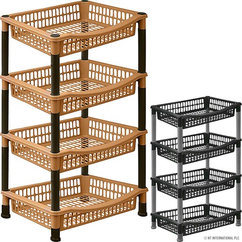 Tier plastic vegetable rack - vegetable,