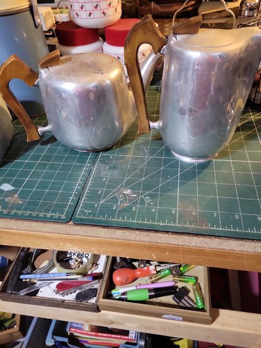 Vintage picquot ware metal - picquot,