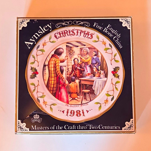 Aynsley 1981 christmas - aynsley,