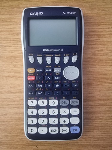 Casio 9750gii usb graphing - fx-9750gii,