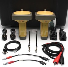 Topcon GR-5 GPS L1 L2 RTK Base & Rover set w/ UHF 2 Radio GR5